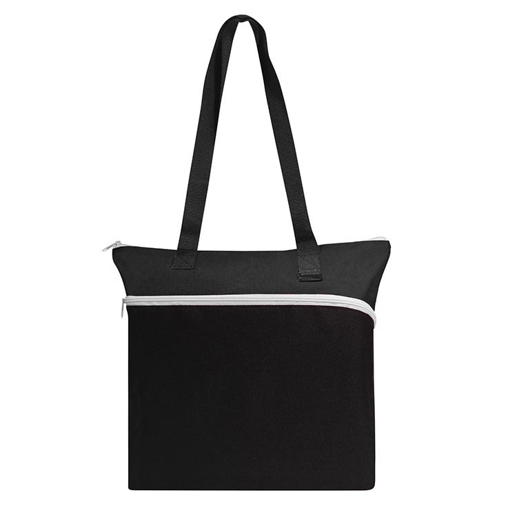 BERMORE LARGE FRONT ZIPPER TOTE - Image 2