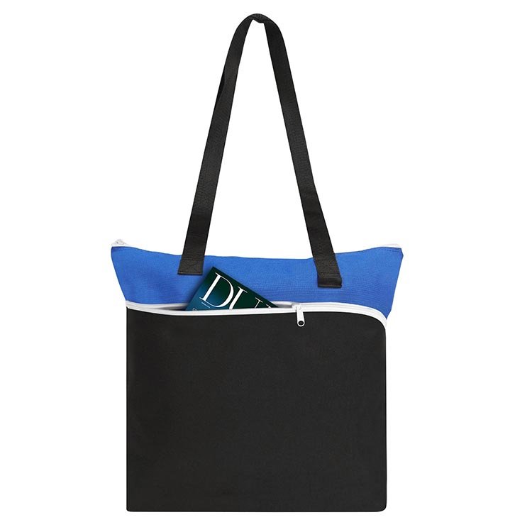 BERMORE LARGE FRONT ZIPPER TOTE - Image 3
