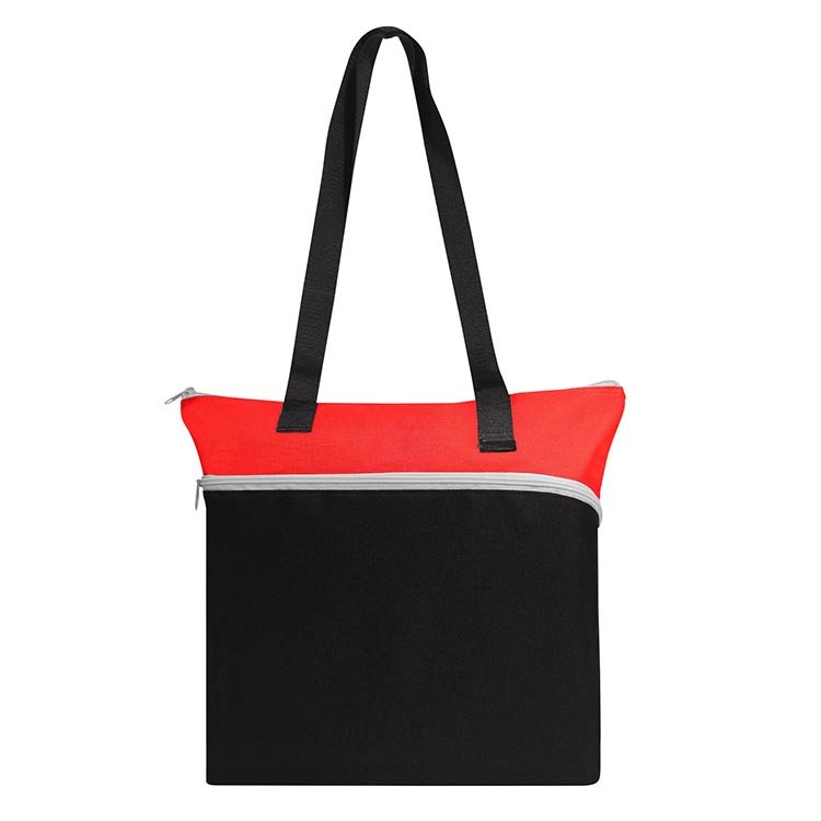 BERMORE LARGE FRONT ZIPPER TOTE - Image 5